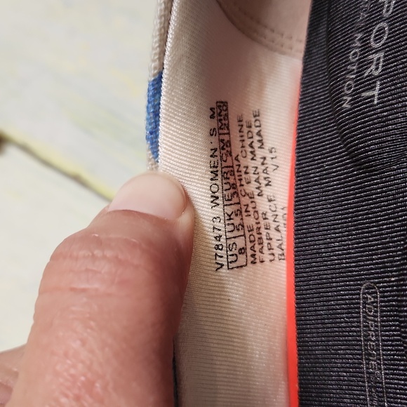 Blue leopard print linen heels Rockport TotalMotion Size 8 Never worn - Picture 11 of 12